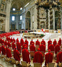 El Papa crea hoy veinte nuevos cardenales