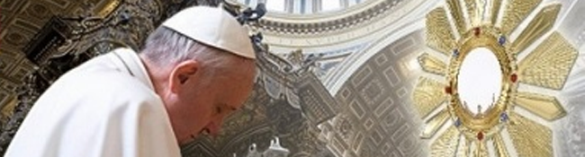 El 2 de junio todos los catlicos unidos en oracin ante Cristo Eucarista en iniciativa promovida oficialmente por el Vaticano