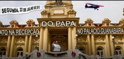 Anonymous Ro convoca una manifestacin contra la visita del Papa a Brasil para la JMJ