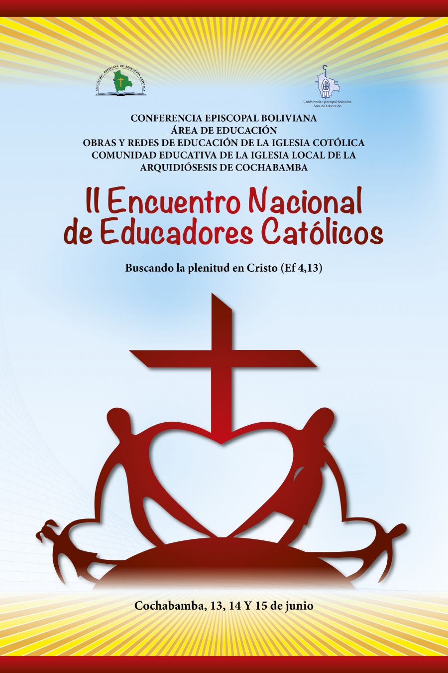 La archidicesis de Cochabamba acoger el II Encuentro Nacional de Educadores Catlicos de Bolivia