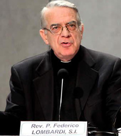 Lombardi asegura que Scalfari no es una fuente fiable para saber lo que piensa el Papa sobre los divorciados vueltos a casar
