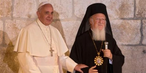 El Papa asegura al Patriarca de Constantinopla que rezar por el Gran Snodo Pan-ortodoxo del prximo ao