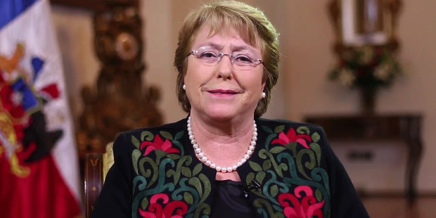 Bachelet: Necesitamos los principios masnicos,  juntarnos como una sola humanidad, eso es lo que somos