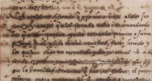 Restauran el manuscrito ms antiguo de los Ejercicios Espirituales de San Ignacio de Loyola