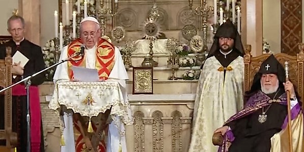 El Papa asegura que la fe en Cristo ha sido constitutiva de la identidad del pueblo armenio
