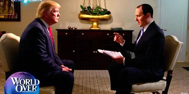 Trump se declara provida en una entrevista en EWTN