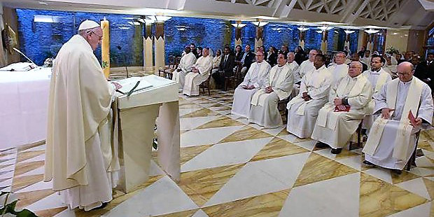 El papa Francisco asegura que perder la conciencia del pecado es uno de los males de nuestro tiempo
