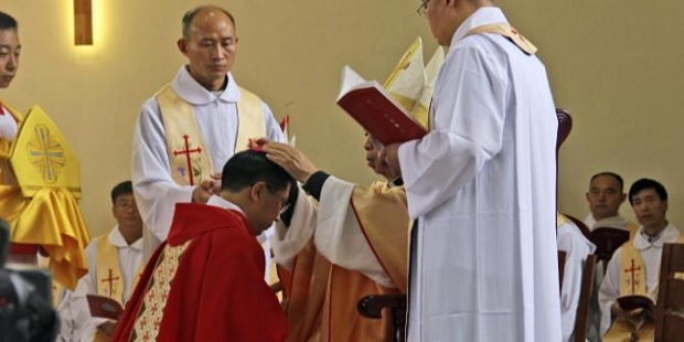 Tres nuevas ordenaciones de obispos en China