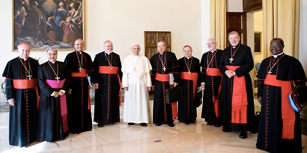 Se celebr la ltima reunin del ao de los cardenales del G9 con el Papa