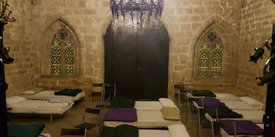 La Iglesia abre sus templos para acoger indigentes durante la ola de fro en Espaa