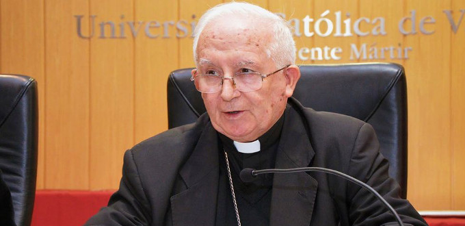 El cardenal Caizares mantendr un encuentro de oracin por la paz con representantes de otras religiones