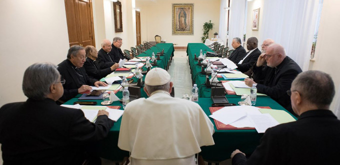 Nueva reunin del consejo de cardenales que asesora al Papa en la reforma de la Curia