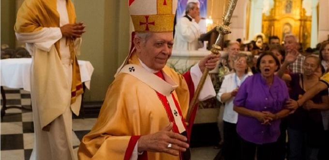 El cardenal Urosa record el llamamiento del beato Romero