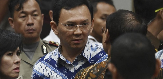 El ex gobernador de Yakarta fue condenado a dos aos de crcel