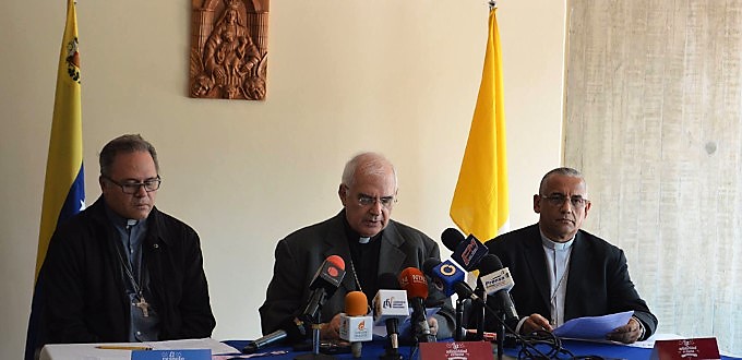 Los obispos de Venezuela piden al ejército que esté con todo el pueblo y no solo con el régimen