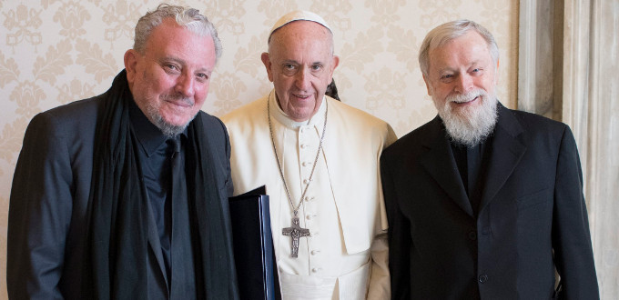 El Papa Francisco recibe en audiencia a Kiko Argello para preparar los 50 aos del Camino