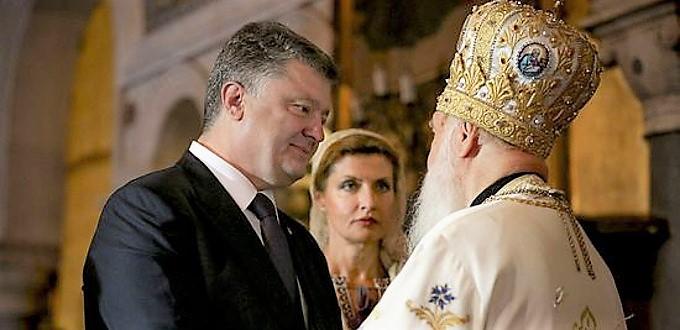 El presidente de Ucrania pide al Patriarca de Constantinopla la autocefalia para los ortodoxos de su pas