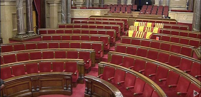 El parlamento cataln confirma el golpe de Estado votando a favor de la secesin de Catalua