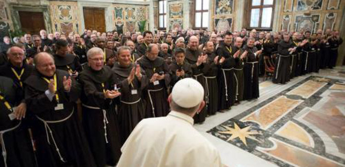 El Papa a los franciscanos: El orgullo espiritual es la peor de las mundanidades