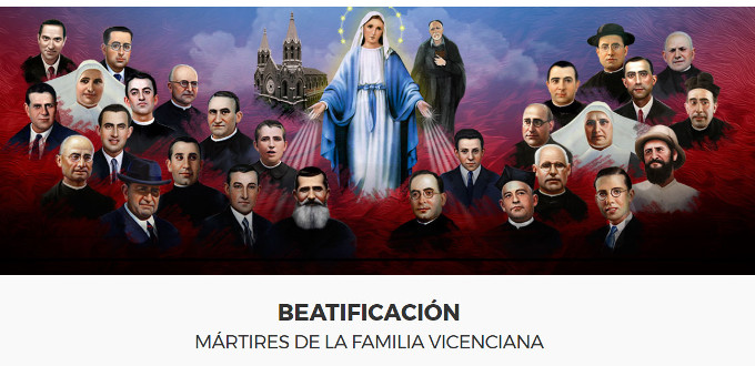El 11 de noviembre sern beatificados en Madrid 60 mrtires de la Familia Vicenciana