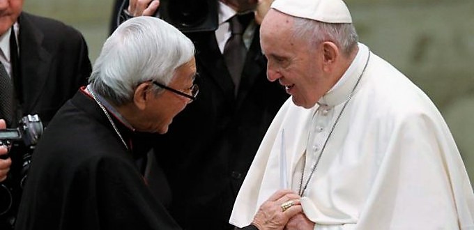 Cardenal Zen escribe carta al Papa sobre los sufrimientos de los catlicos chinos tras el pacto con la dictadura