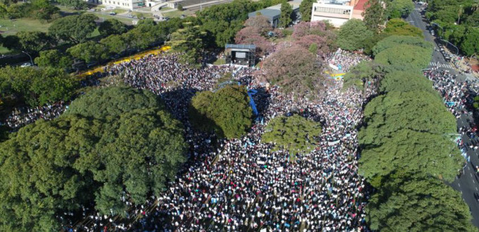 La Argentina provida sali ayer a la calle