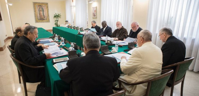 XXIV reunin de los cardenales del G9 con el Papa para tratar la reforma de la Curia