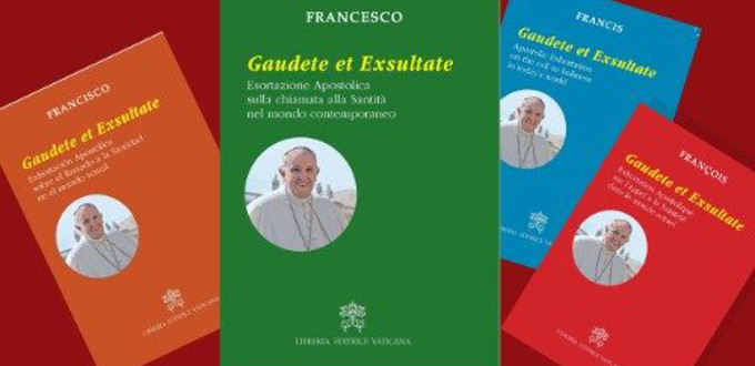 Se publica la exhortacin apostlica Gaudete et exsultate