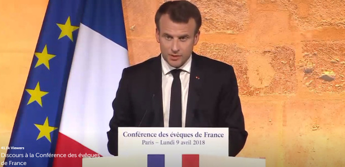 Emmanuel Macron: El vnculo entre la Iglesia y el Estado se ha daado y nos toca repararlo