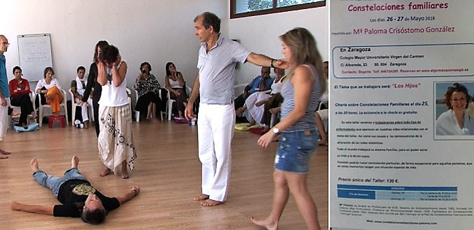 Colegio Mayor de los Carmelitas en Zaragoza acoge taller de terapia peligrosa de la New Age