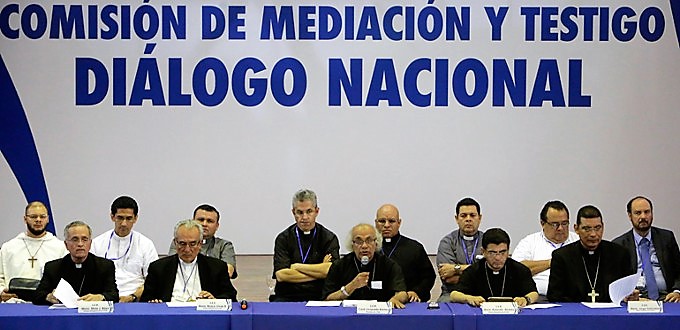 La Conferencia Episcopal de Nicaragua suspende la mesa de dilogo nacional