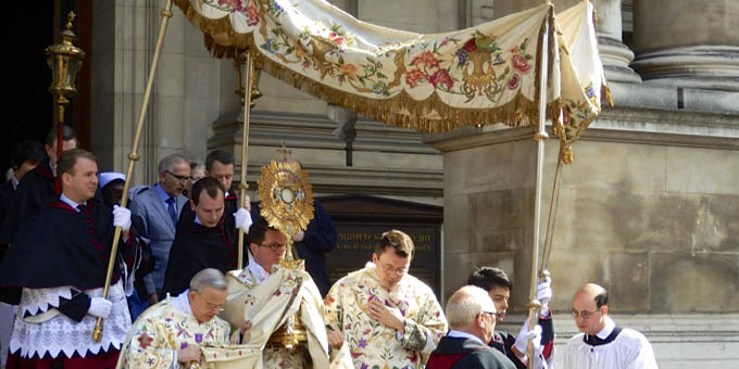 El Corpus Christi, declaracin definitiva del amor de Dios