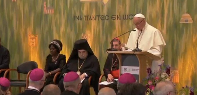 El Papa pide orar y trabajar juntos en el camino hacia la paz y la unidad