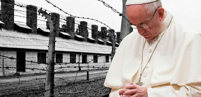 El Papa pide no olvidar nunca el atroz exterminio de un pueblo durante el Holocausto