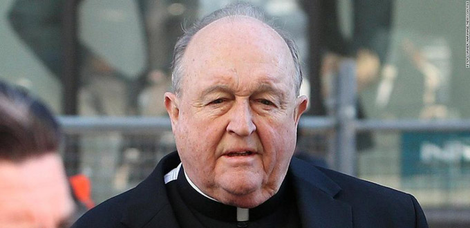Arzobispo de Adelaida en Australia renuncia al cargo tras condena por encubrimiento de abusos

