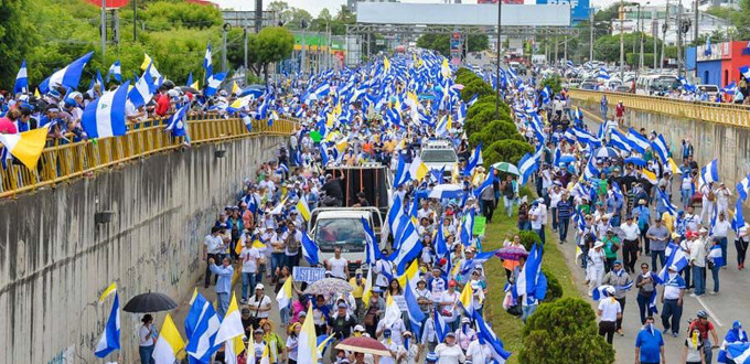 El cardenal Brenes da las gracias a los fieles que se manifestaron en apoyo de la Iglesia en Nicaragua