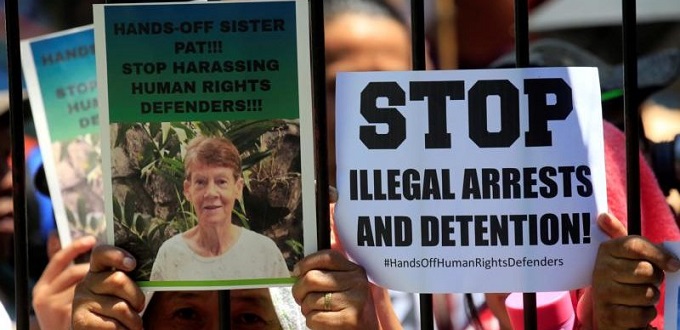 Filipinas ordena la deportacin de una monja de 71 aos