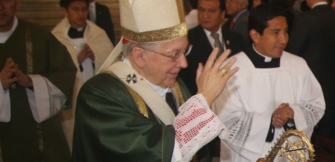 El Cardenal Cipriani invita a tener prudencia y serenidad para unir al pas