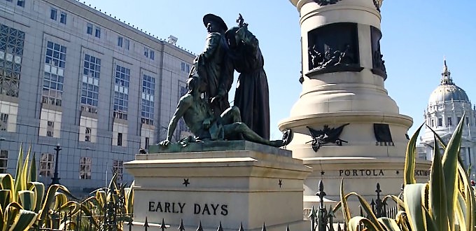 El Ayuntamiento de San Francisco retira una estatua sobre los orgenes espaoles de la ciudad