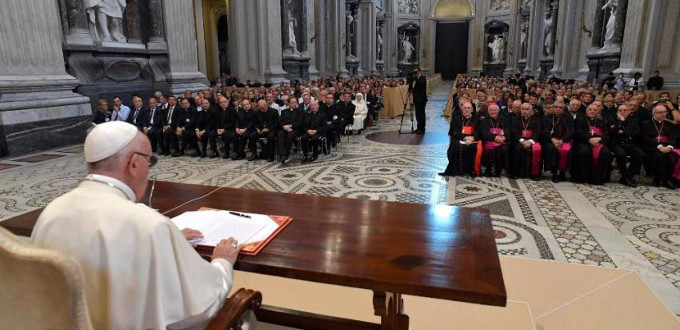 Papa Francisco: «El acompaaniento no termina con la celebracin del matrimonio»