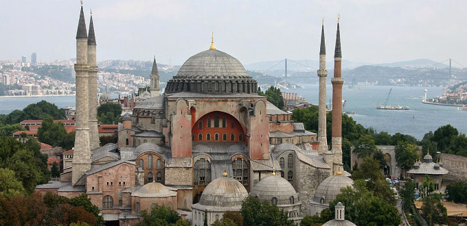 Erdogan promete convertir la Baslica de Santa Sofa en una mezquita