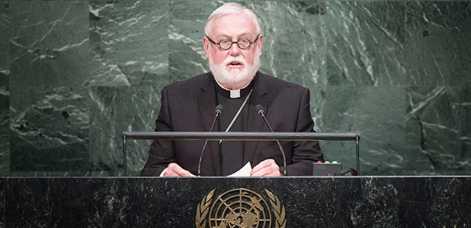 Mons. Gallagher denuncia el avance de las posturas abortistas y eugensicas en la ONU