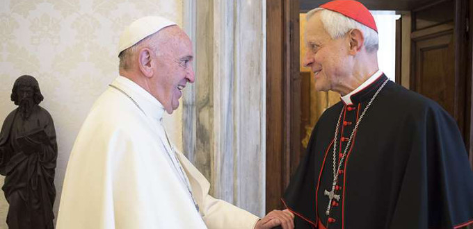 El Papa defiende la actuacin de Wuerl ante los casos de abusos pero acepta su renuncia