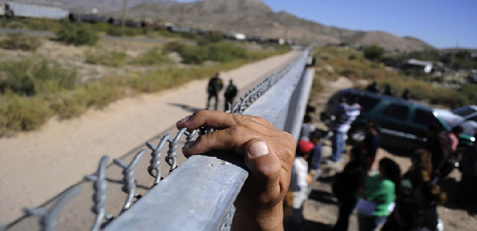 La caravana de migrantes llega a la frontera de Estados Unidos