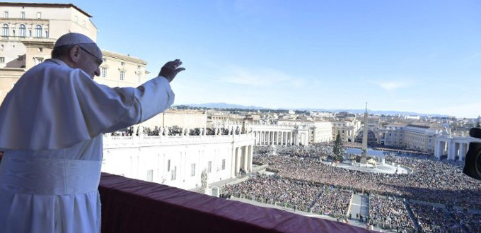 El Papa apela a la fraternidad entre todos los hombres en su bendicin Urbi et orbi