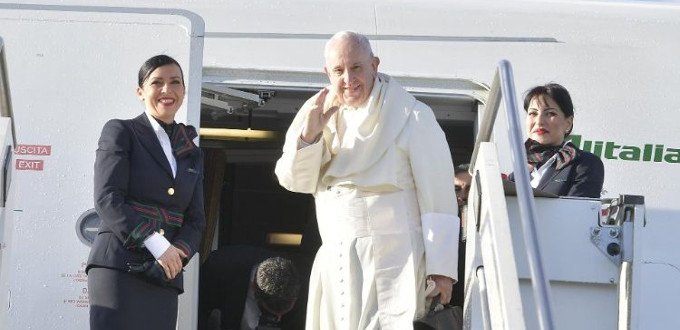El Papa dice que est pensando viajar a las Islas Canarias