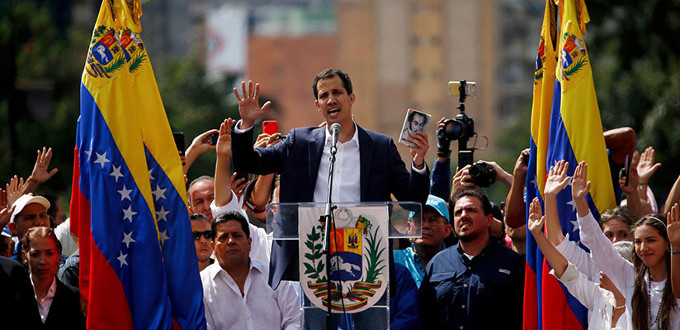 EE.UU y la mayora de los pases iberoamericanos reconocen a Juan Guaid como presidente de Venezuela