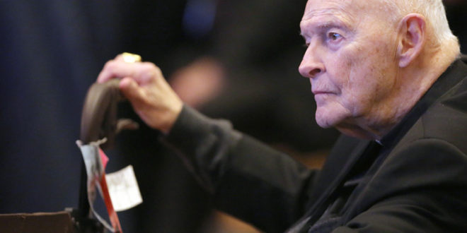 McCarrick culpable, dimitido del estado clerical por la Congregacin para la Doctrina de la Fe