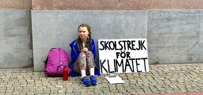 El Snodo para la Amazonia alienta el papel de la adolescente Greta Thunberg como icono del ecologismo