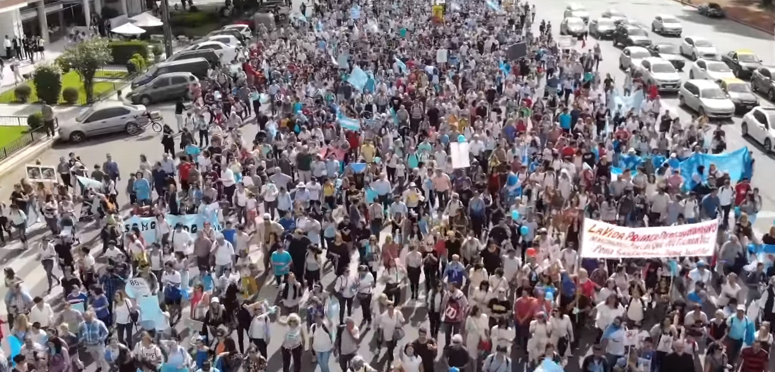 Lo mejor de Argentina march para defender el derecho a la vida